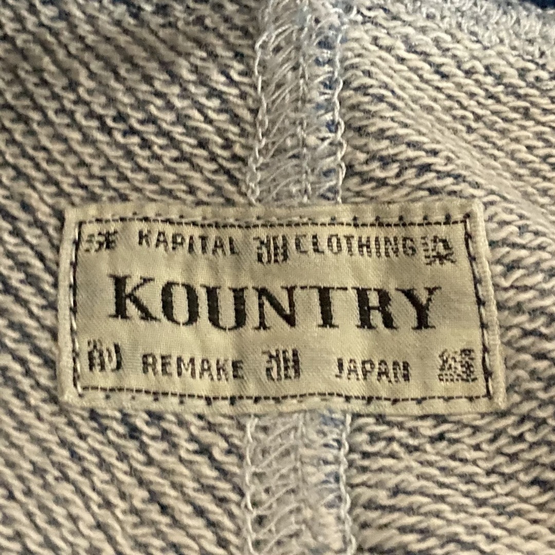 KAPITAL KOUNTRY IDG パッチワーク リブ スウェットパンツ 4