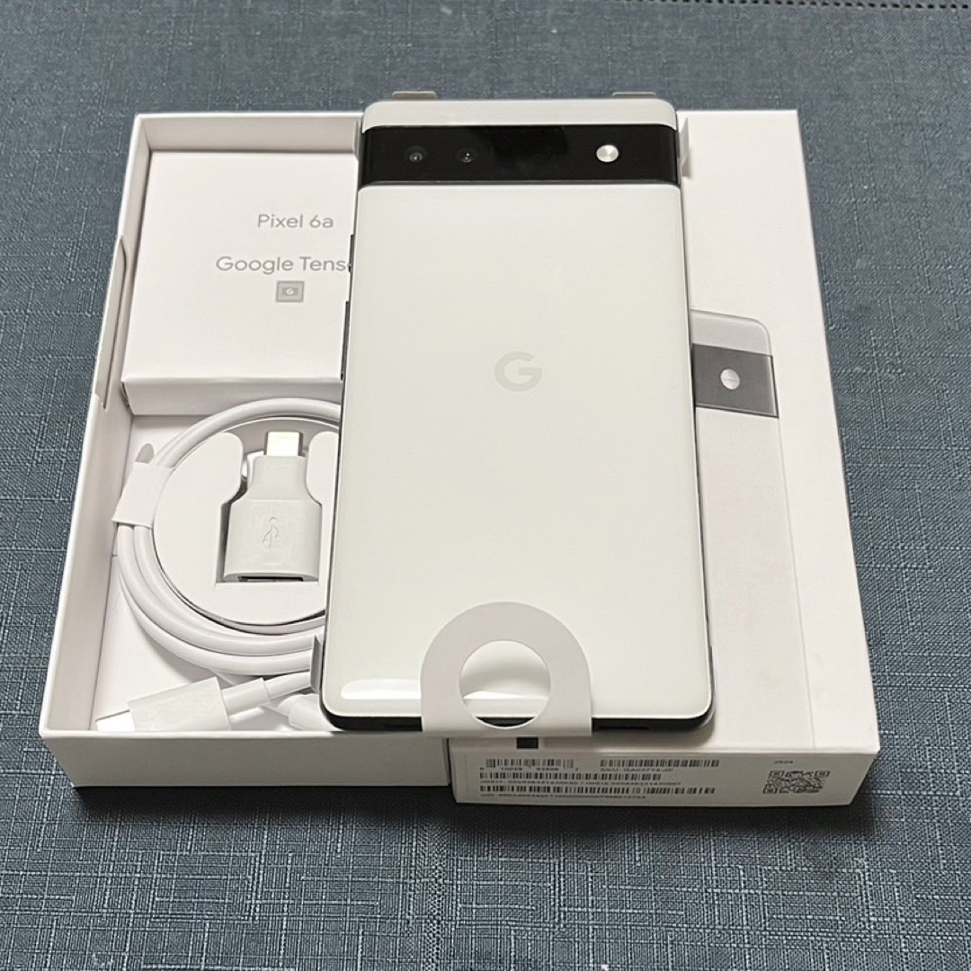 グーグルピクセルGoogle pixel 6a チョーク（白）SIMフリー