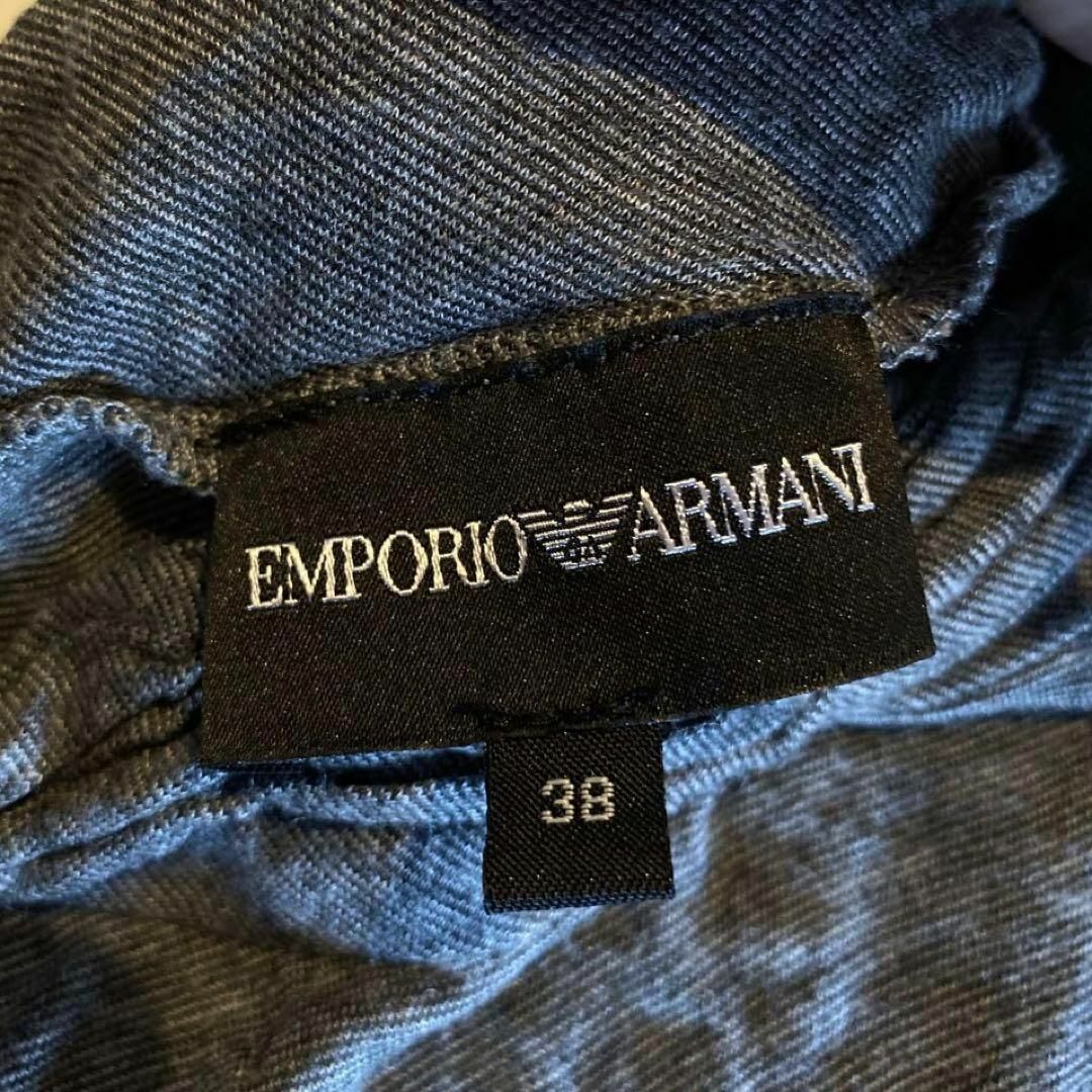 Emporio Armani(エンポリオアルマーニ)のEMPORIOARMANI カットソー 袖なし グレー ロング ユニセックス♡ レディースのトップス(カットソー(半袖/袖なし))の商品写真