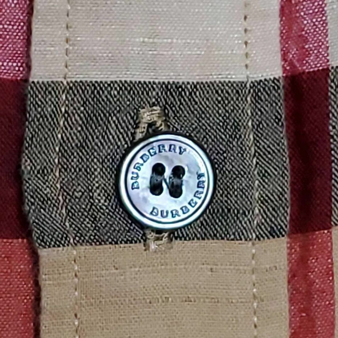 BURBERRY - 美品☆ BURBERRY 半袖シャツ 麻混 ノバチェック XL