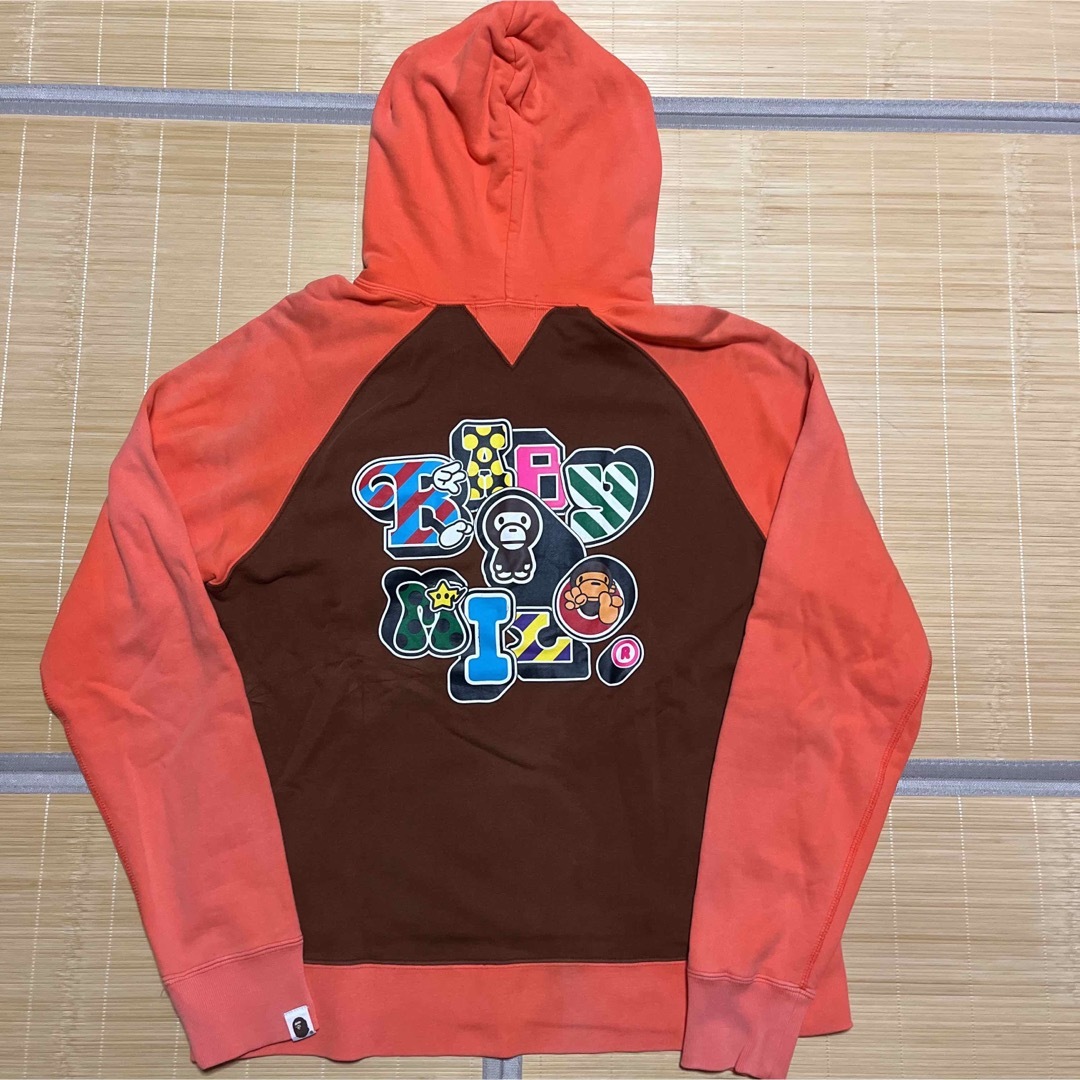 APE BAPE KAWS BABY MILO ベビーマイロ　パーカー　L