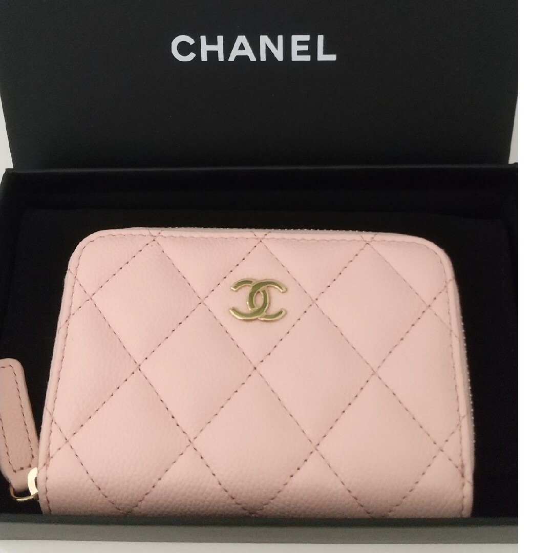 CHANEL☆2023 クラシック ジップ コインパース