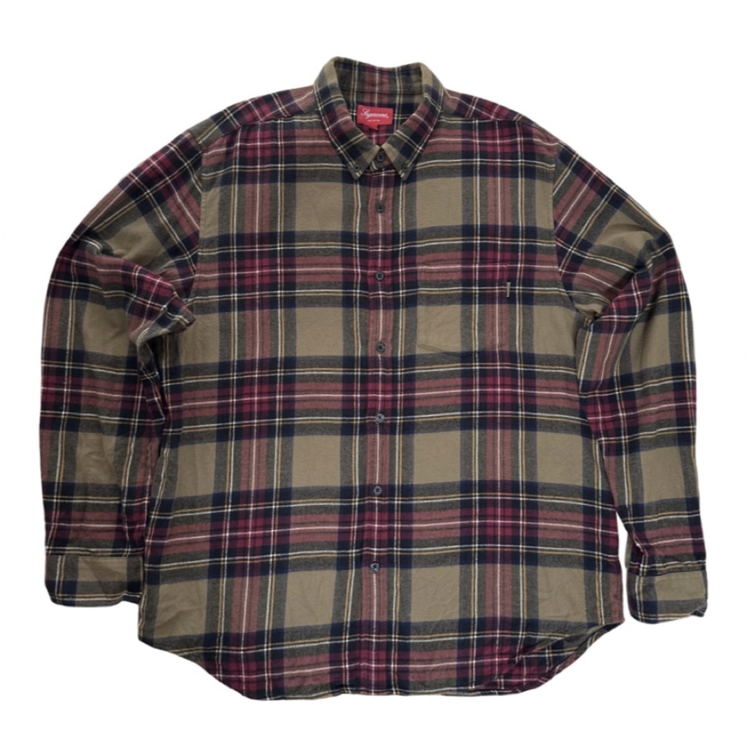 Supreme 19fw Tartan Flannel Shirt