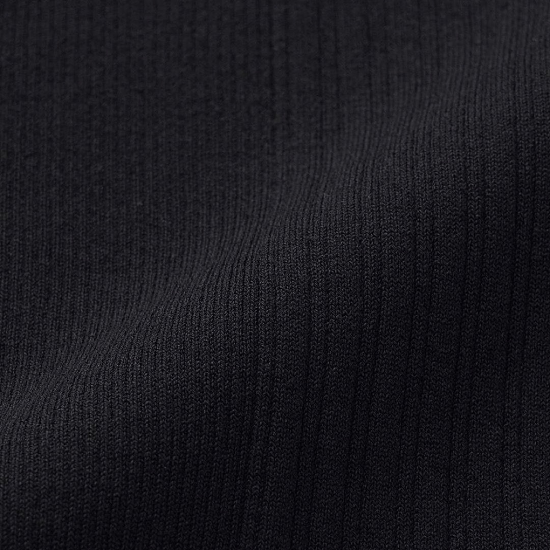 GU(ジーユー)のGU ランダムリブセーター(5分袖)Z レディースのトップス(ニット/セーター)の商品写真