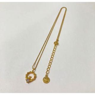 《超美品》　クレージュ　ロゴ　ネックレス　ゴールド