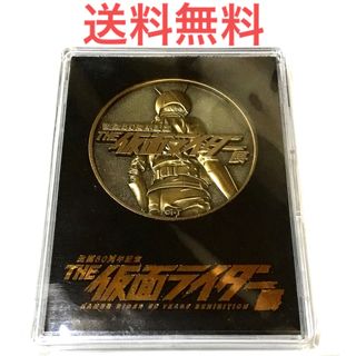 バンダイ(BANDAI)のTHE 仮面ライダー展 記念メダル 生誕50周年記念 仮面ライダー1号(キャラクターグッズ)