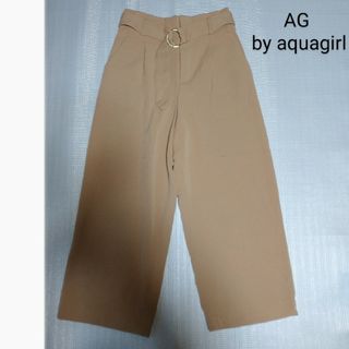 AG by aquagirl - 【送料込】AG by aquagirlベルテッドワイドギャバパンツ （ベージ