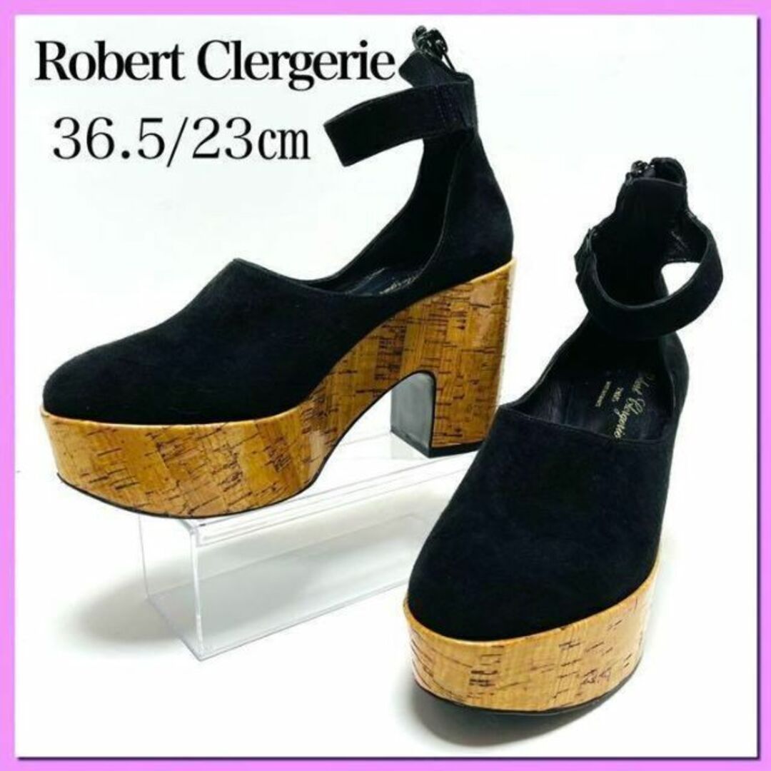 ロベールクレジュリー Robert Clergerie*36.5*サンダル　黒