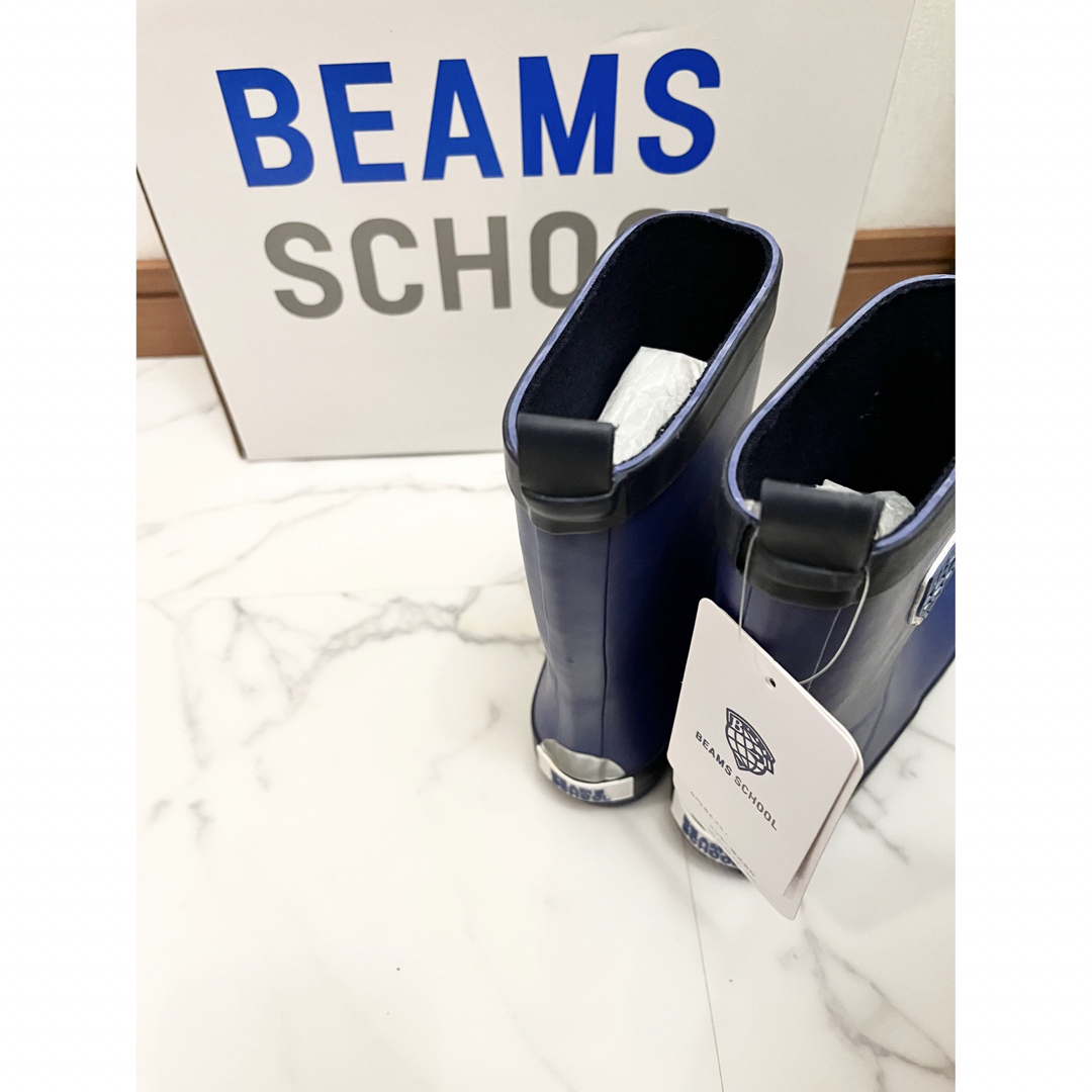 BEAMS(ビームス)のBEAMS ビームス スクール　長靴 キッズ/ベビー/マタニティのキッズ靴/シューズ(15cm~)(長靴/レインシューズ)の商品写真