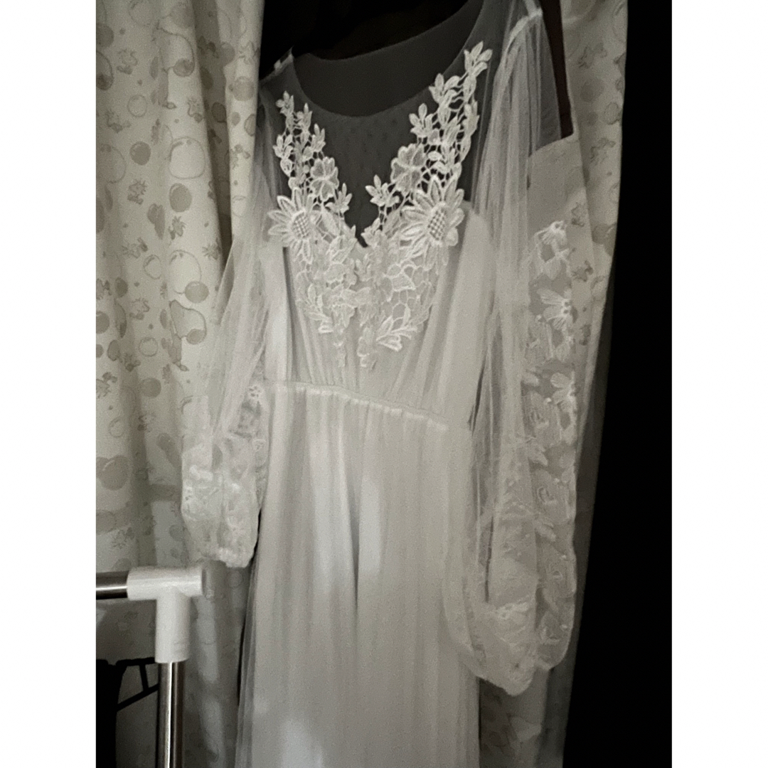 ウェディングドレス　前撮り　 レディースのフォーマル/ドレス(ウェディングドレス)の商品写真
