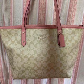 コーチ(COACH)のきらら様専用　COACH コーチ シグネチャー F58292 トートバッグ(トートバッグ)