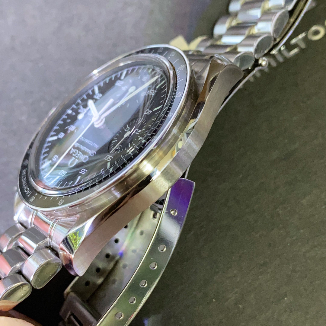 OMEGA(オメガ)のOH済み　美品　オメガスピードマスター　REF 3510.50 メンズの時計(腕時計(アナログ))の商品写真