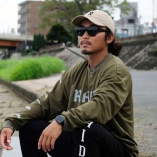 RAID JAPAN - レイドジャパン ドライロンT 新品 カーキ Lサイズ 金森