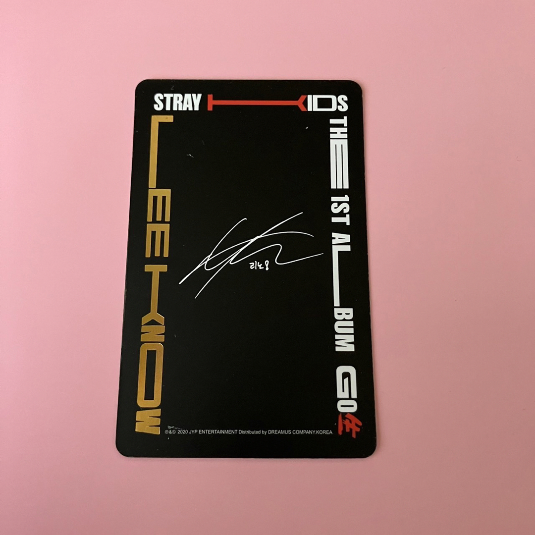 Stray Kids スキズ　GO生　限定盤　リノ