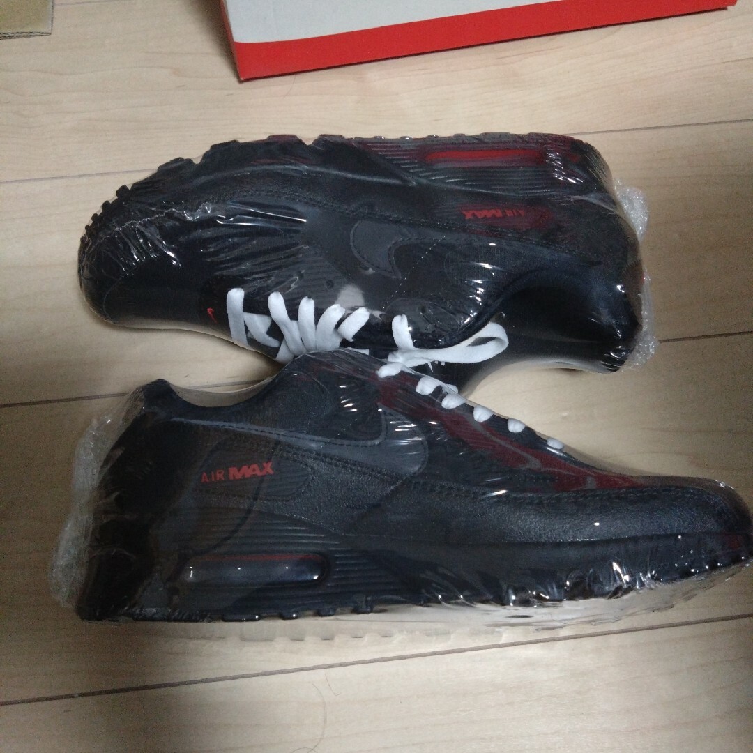 Nike Air Max 90 "Black/Sports Red/White" 2