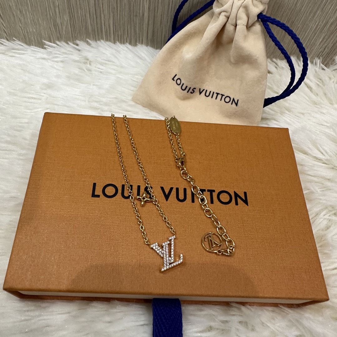 極美品★ LOUIS VUITTON ネックレス LV アイコニック