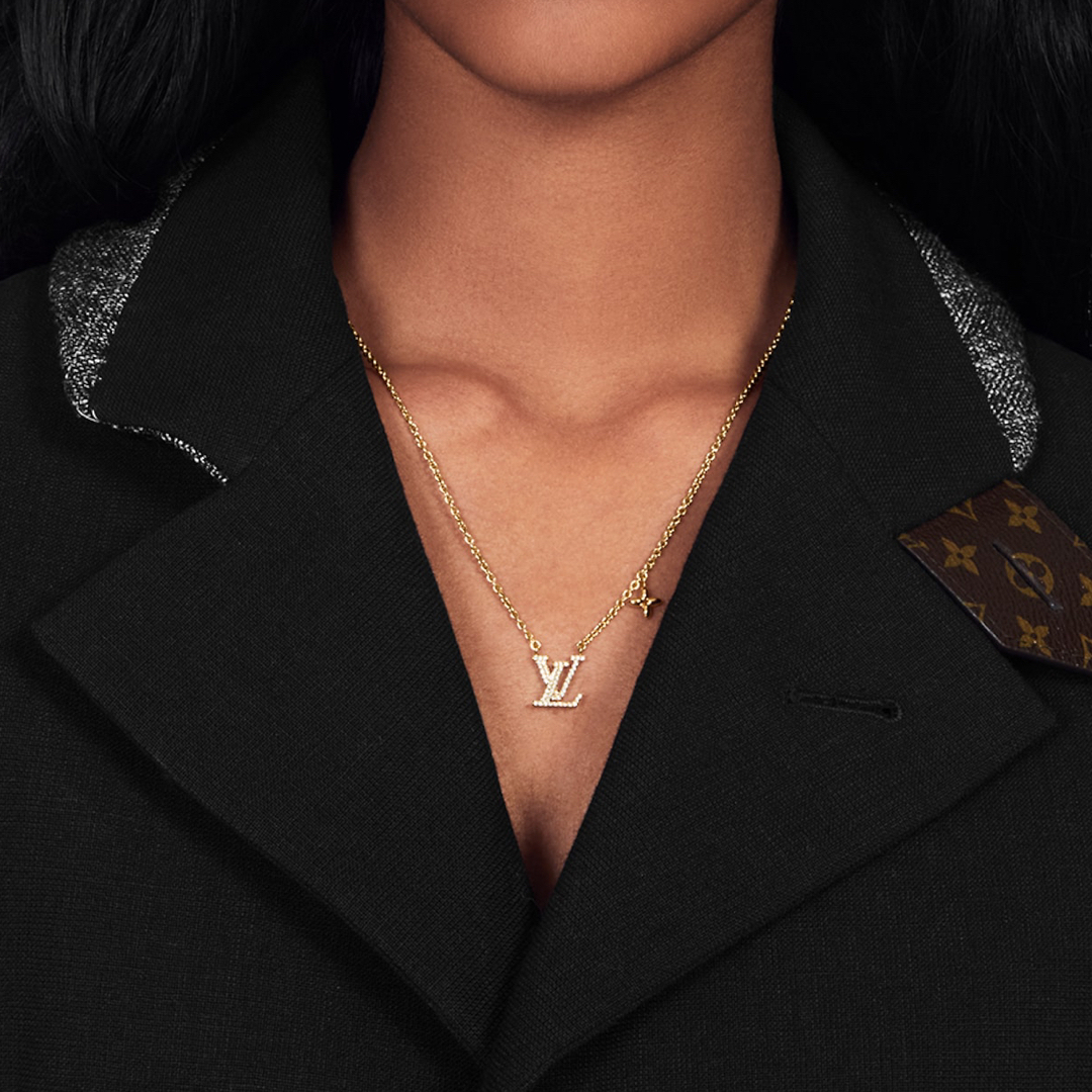 LOUIS VUITTON - 極美品☆ LOUIS VUITTON ネックレス LV アイコニック