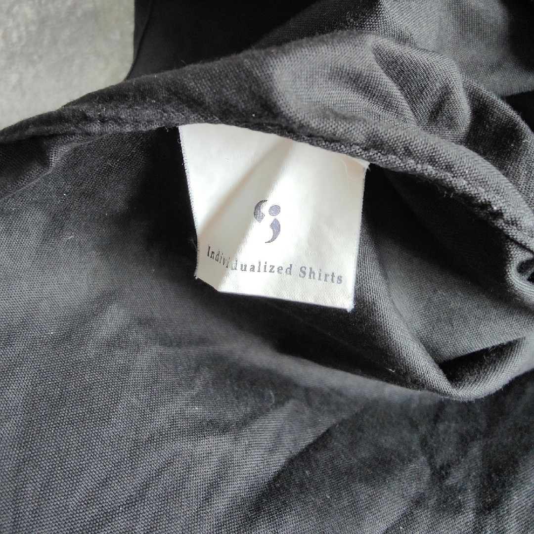 INDIVIDUALIZED SHIRTS(インディヴィジュアライズドシャツ)の【INDIVIDUALIZED SHIRTS】ボタンダウンシャツ USA製 黒 メンズのトップス(シャツ)の商品写真