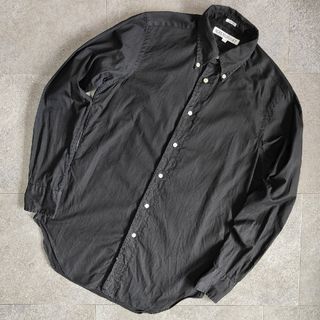 インディヴィジュアライズドシャツ(INDIVIDUALIZED SHIRTS)の【INDIVIDUALIZED SHIRTS】ボタンダウンシャツ USA製 黒(シャツ)