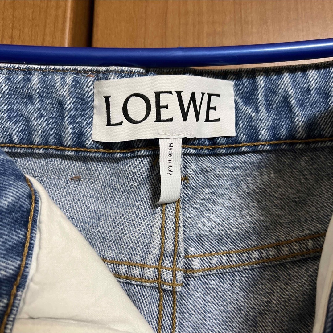 ロエベ LOEWE フィッシャーマンワイドデニムパンツ