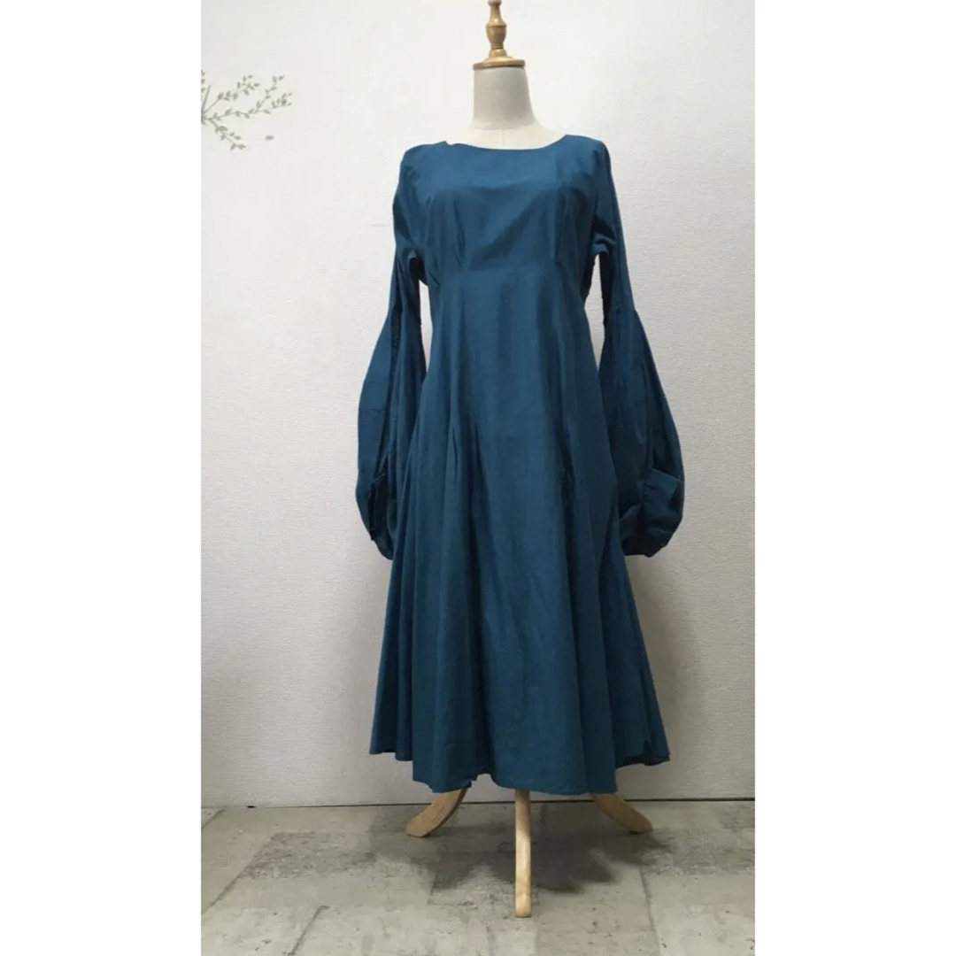 希少Merlette マーレット Arashiyama Dress s/ブルー-