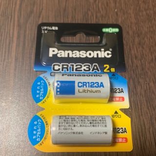 パナソニック(Panasonic)のパナソニック CR123A／2P(2コ入)リチウム電池(その他)