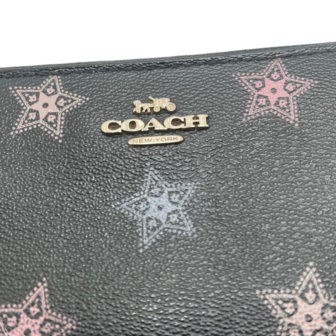 COACH コーチ 長財布　星柄　F3116