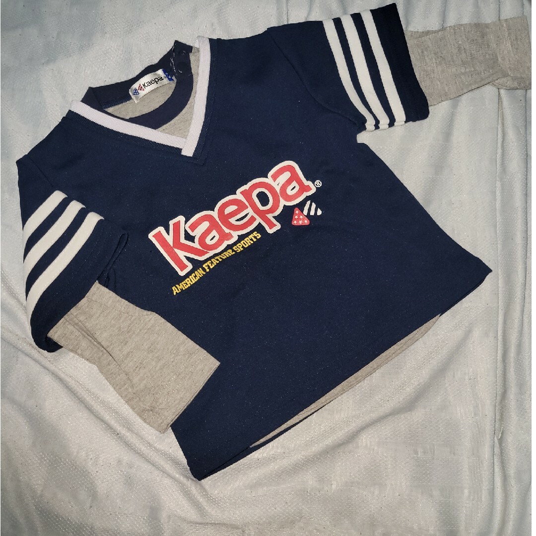 Kaepa(ケイパ)の【新品】タグ無し Kaepa 重ね着2枚set キッズ/ベビー/マタニティのキッズ服男の子用(90cm~)(Tシャツ/カットソー)の商品写真