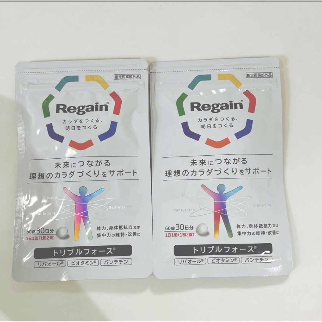 第一三共ヘルスケア(ダイイチサンキョウヘルスケア)のリゲイン トリプルフォース 食品/飲料/酒の健康食品(その他)の商品写真