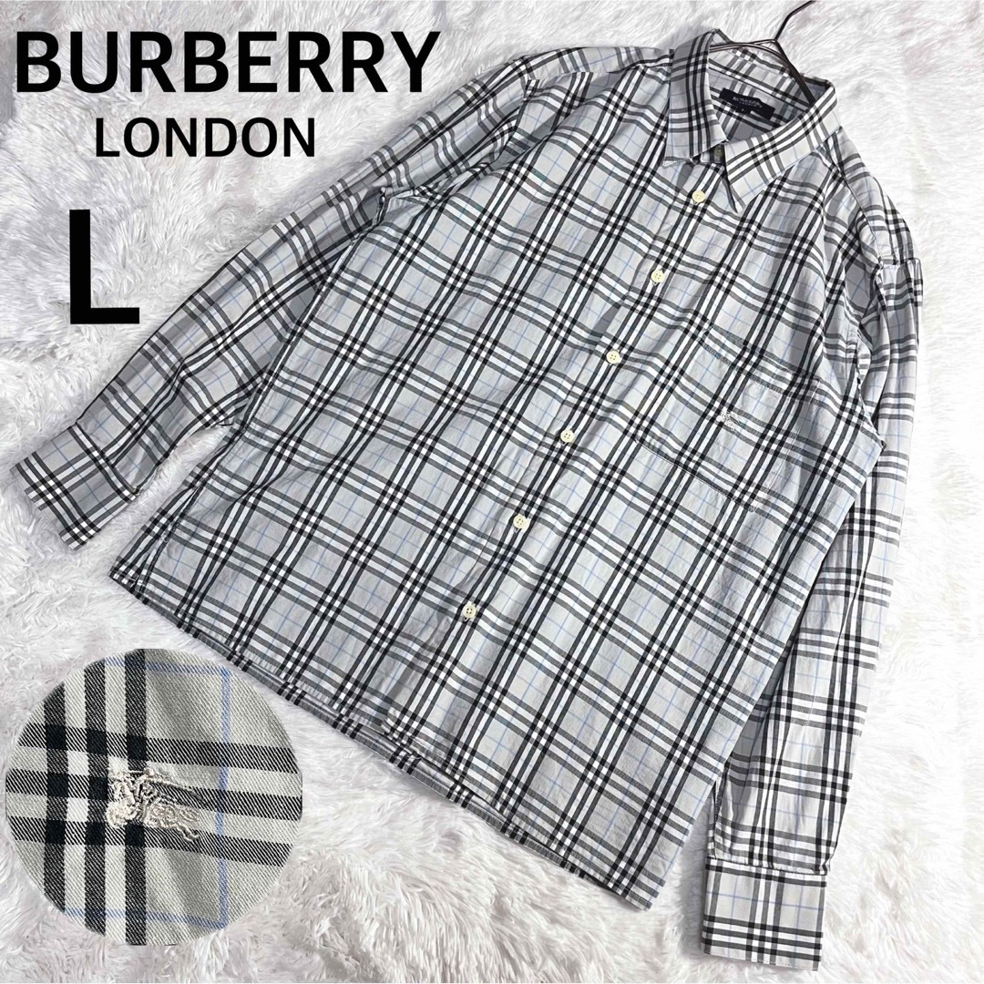 BURBERRY バーバリー長袖シャツ バーバリーロンドン - トップス(Tシャツ