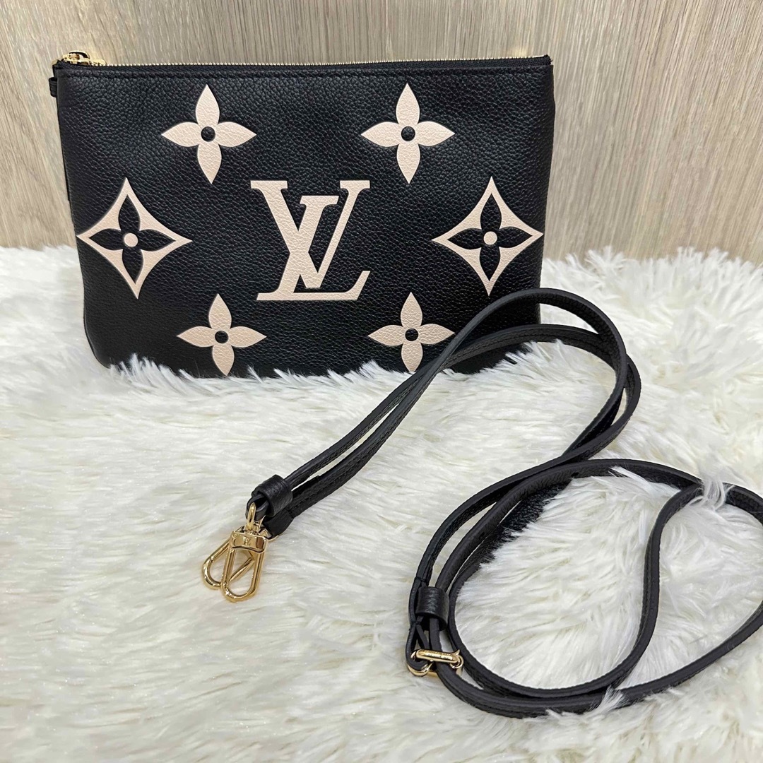 極美品★ LOUIS VUITTON ポシェット ドゥーブルジップ M80787