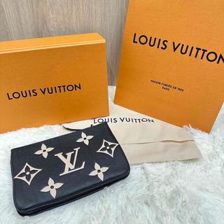 ルイヴィトン(LOUIS VUITTON)の極美品★ LOUIS VUITTON ポシェット ドゥーブルジップ M80787(ショルダーバッグ)