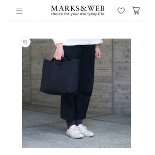 マークスアンドウェブ(MARKS&WEB)のMARKS&WEB コットンキャンバス トートバッグ　(トートバッグ)