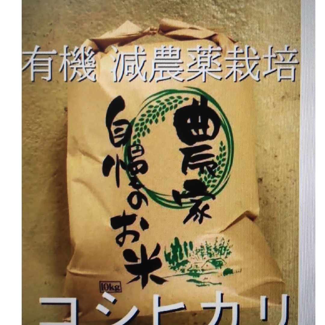 玄米25kg　管理番号5-　有機減農薬栽培　新米コシヒカリ福井県産の令和５年産