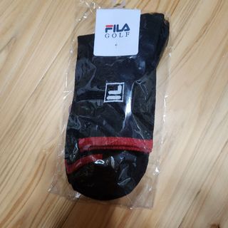 フィラ(FILA)のFILA  GOLF  靴下　黒(その他)