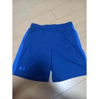 アンダーアーマー(UNDER ARMOUR)のUNDER ARMOUR　アンダーアーマー　ハーフパンツ　短パン　ブルー　XXL(ショートパンツ)