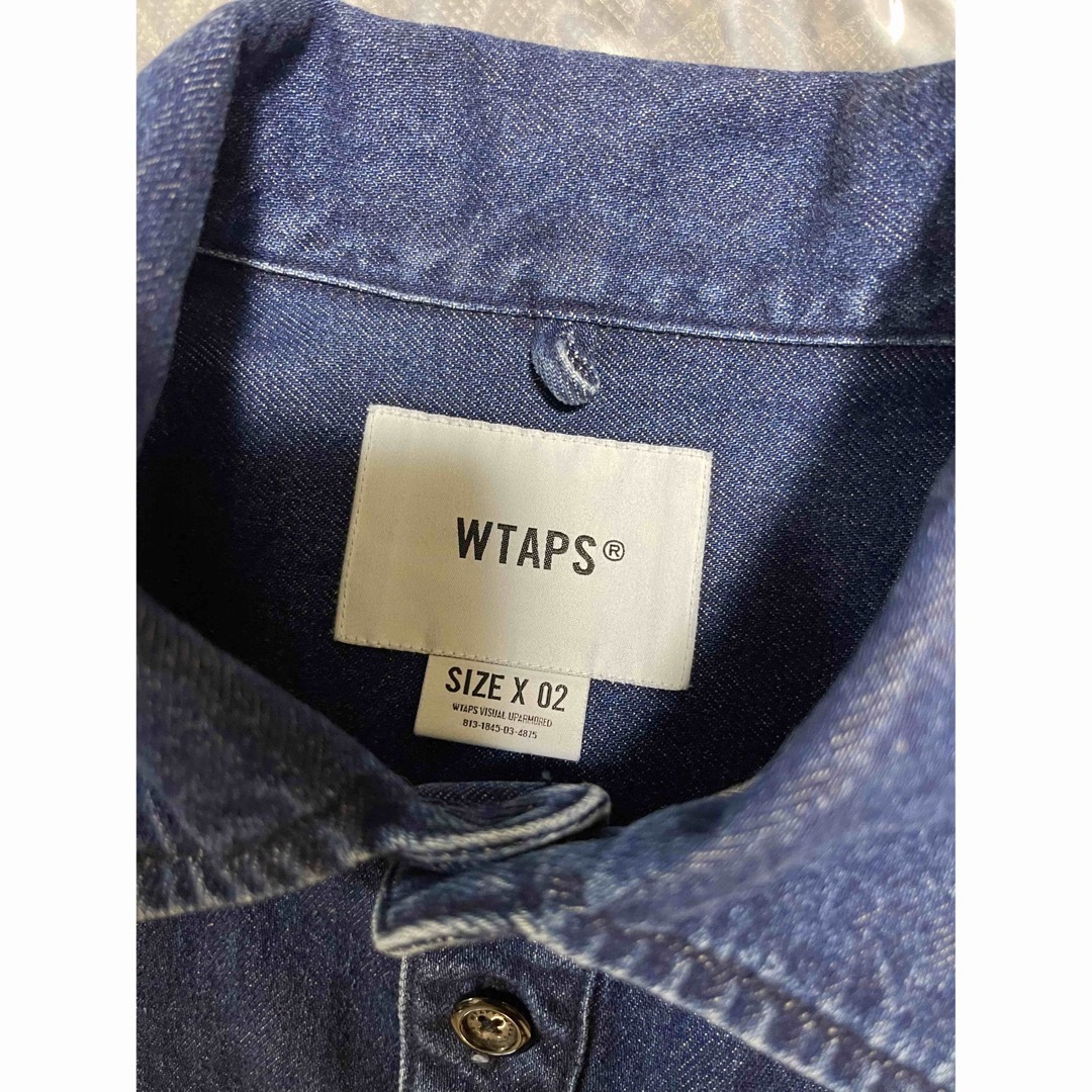 22AW WTAPS WCPO 01 デニムオーバーシャツ L-