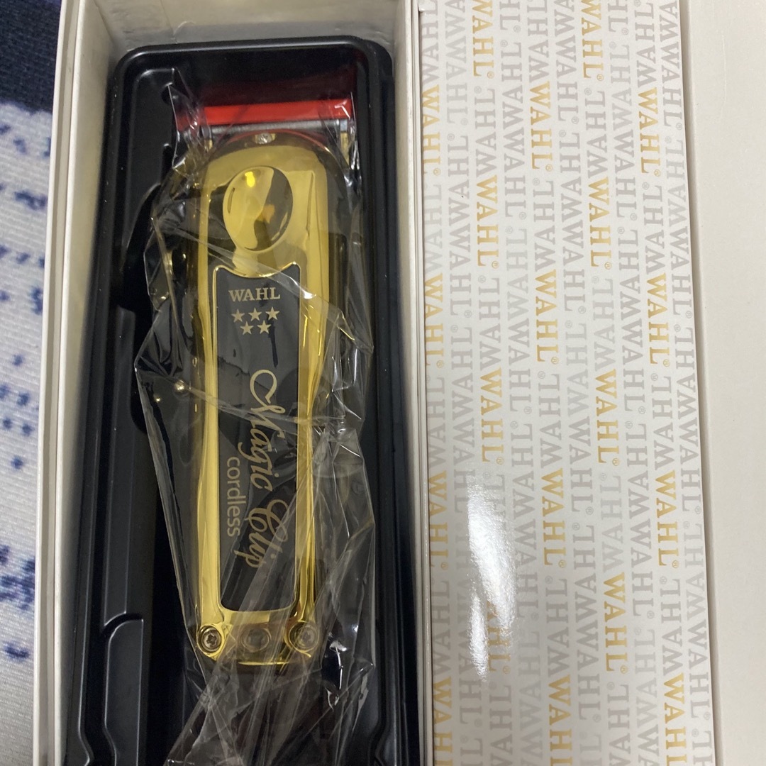 WAHL GOLD コードレス バリカン ゴールド マジック クリップ