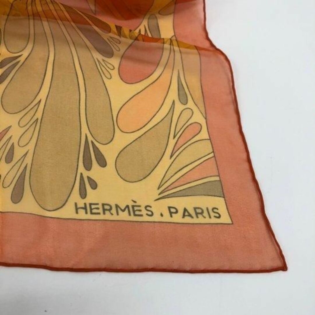 Hermes - エルメス カレジェアン 140 シルクモスリン メキシコの花