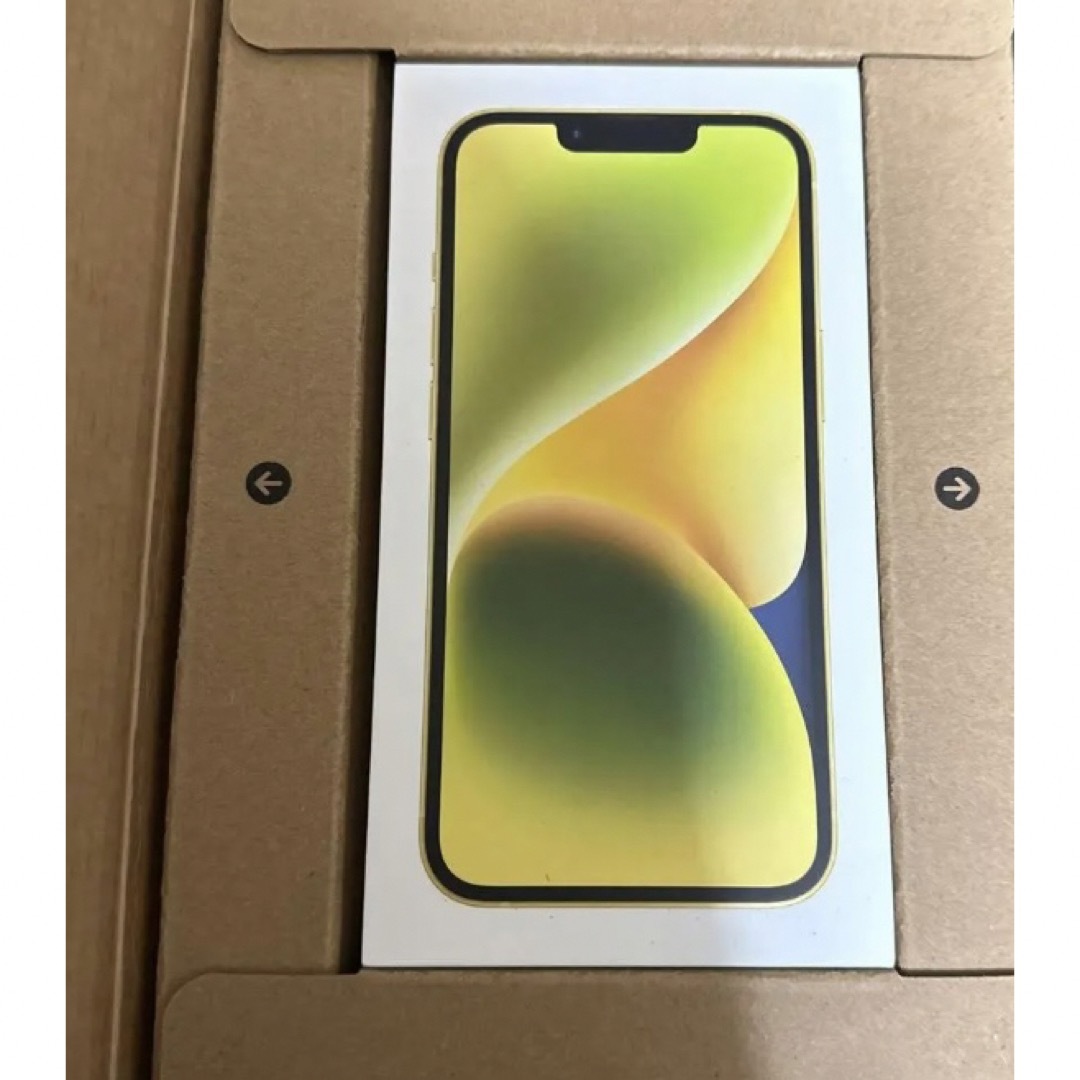 iPhone14 128GB SIMフリー イエロー - スマートフォン本体
