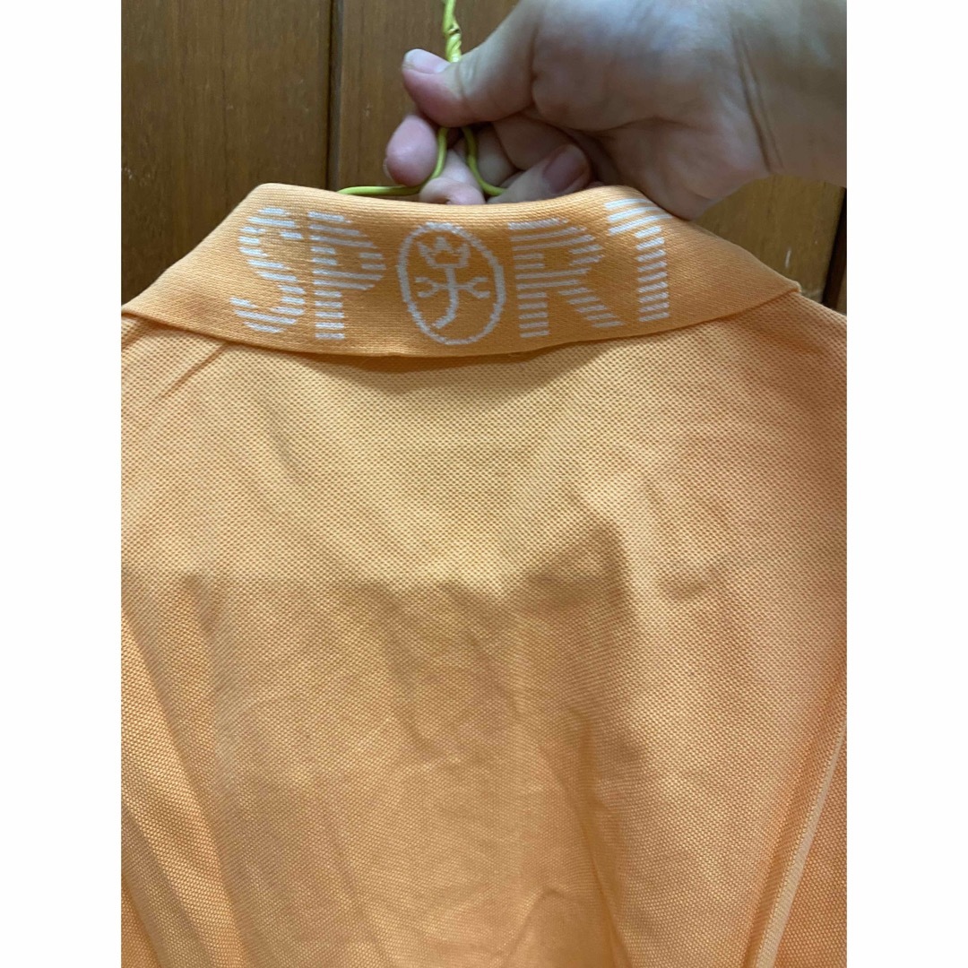 CASTELBAJAC(カステルバジャック)のメンズ　大きい服　カステルバジャック　半袖　ポロシャツ　5 3L 美品　オレンジ メンズのトップス(ポロシャツ)の商品写真