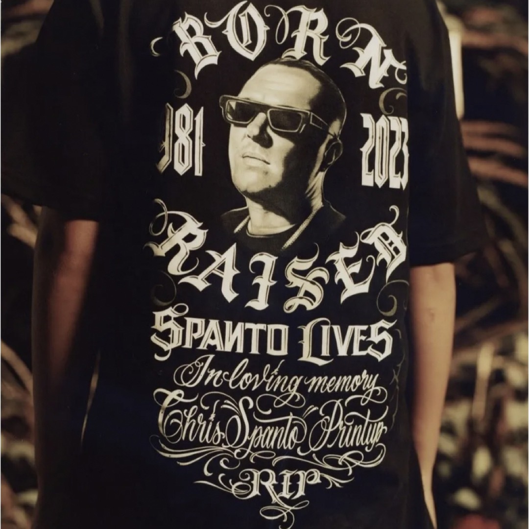 【新品】BORN x RAISED SPANTO LIVES Size L 2