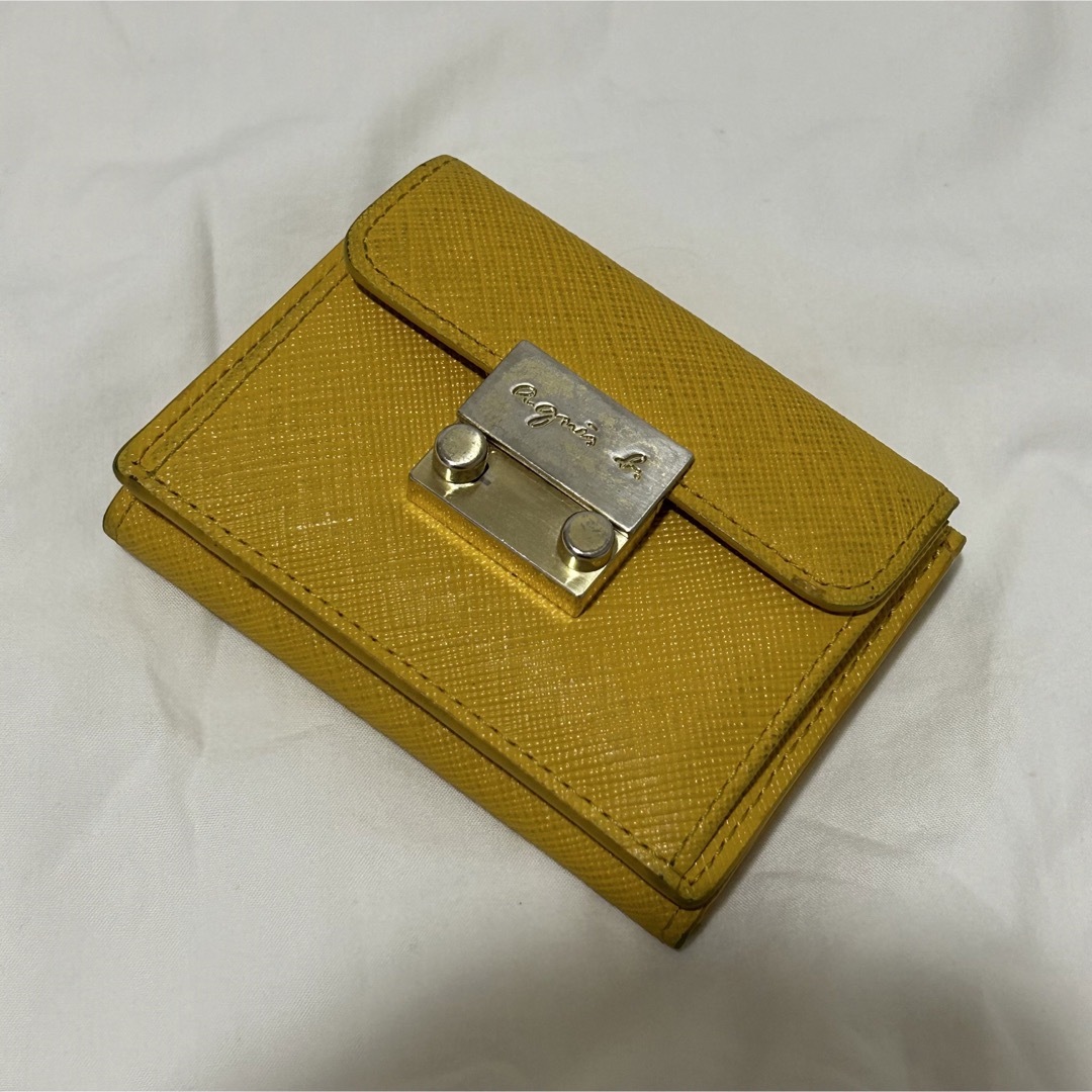 agnes b.(アニエスベー)のAgnes. b オロールミニウォレット イエロー レディースのファッション小物(財布)の商品写真