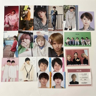 HiHi Jets 井上瑞稀 厚紙カード(アイドルグッズ)