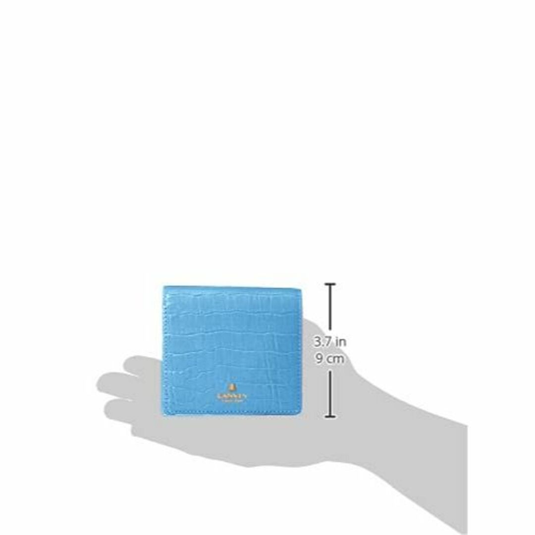 【色: スカイブルー】[ランバンコレクション] 二つ折りBOX財布 ラ メールパ