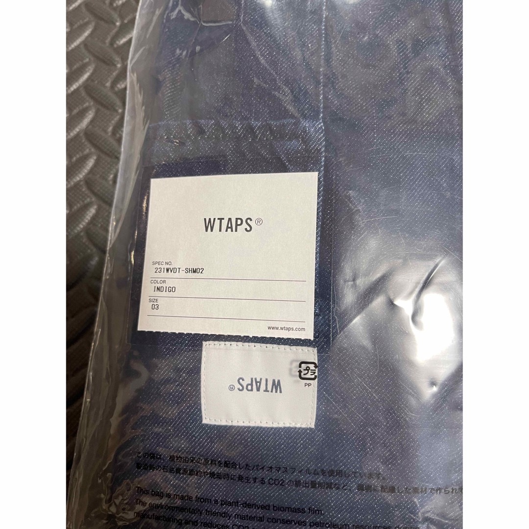 WTAPS JMOD LS COTTON DENIM PASTHG INDIGO