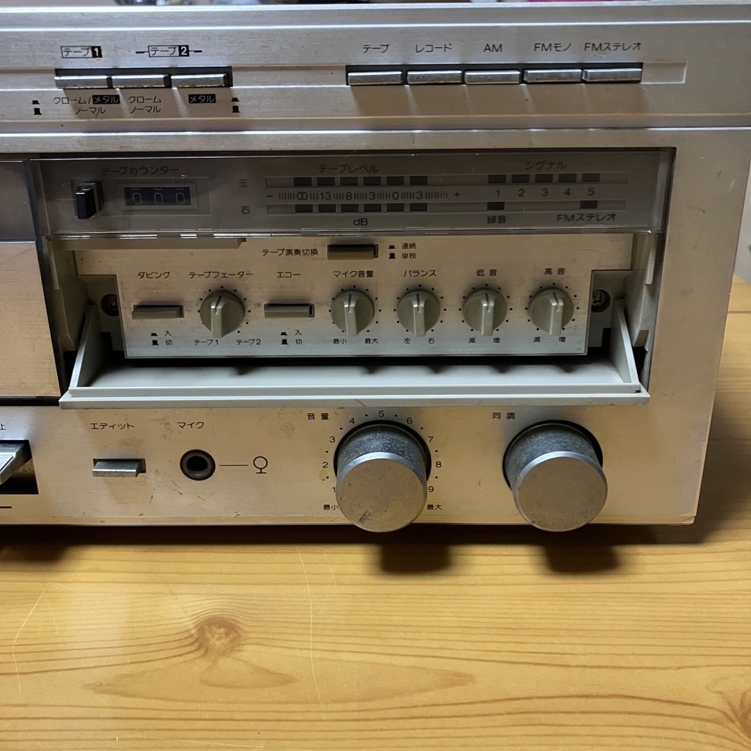 SHARP(シャープ)のデッキレシーバーSC-8  W-deck receiver SC-88 スマホ/家電/カメラのオーディオ機器(その他)の商品写真