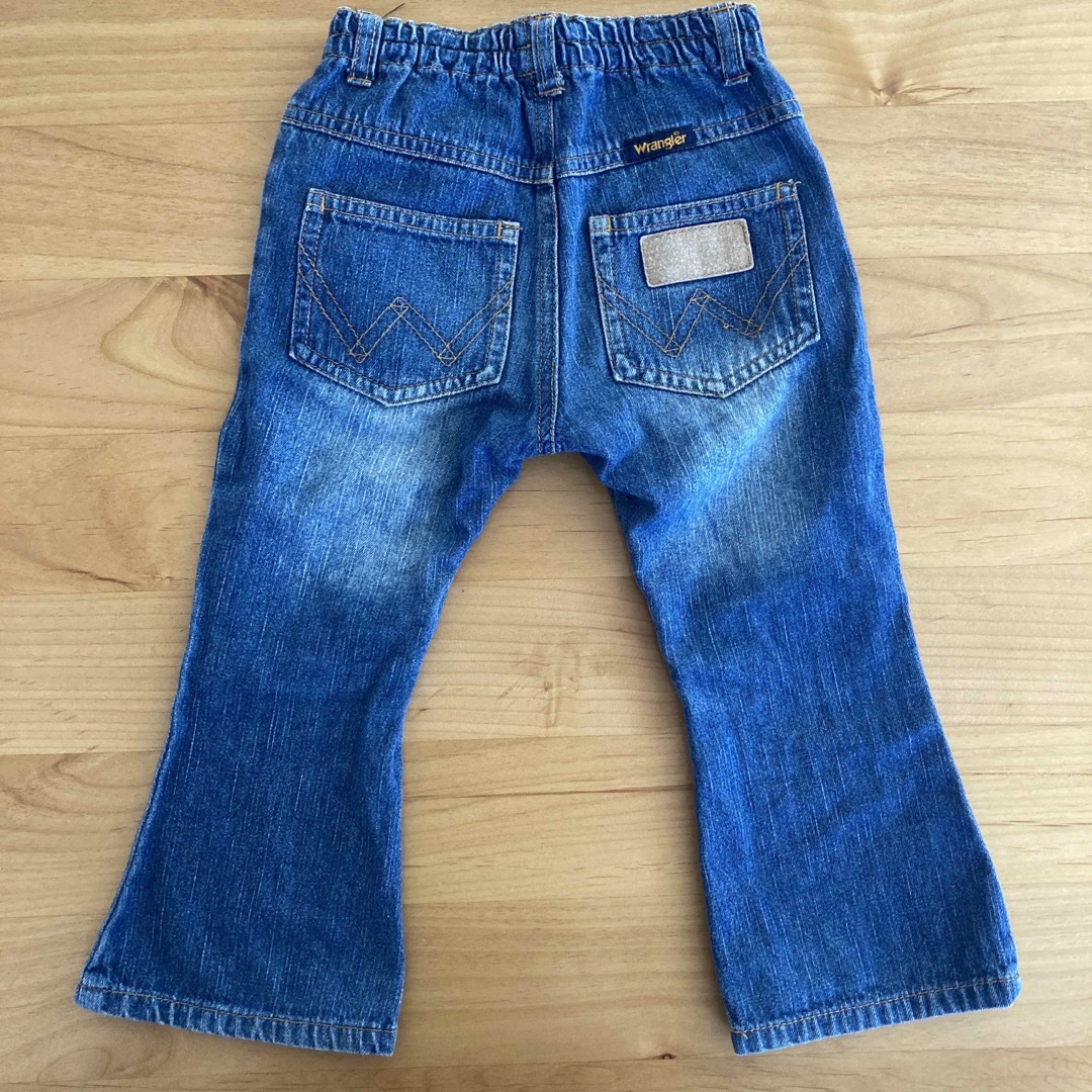 Wrangler(ラングラー)のキッズデニム 95cm ラングラー キッズ/ベビー/マタニティのキッズ服男の子用(90cm~)(パンツ/スパッツ)の商品写真