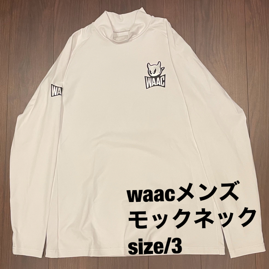 WAAC モックネックシャツ　長袖　レディース