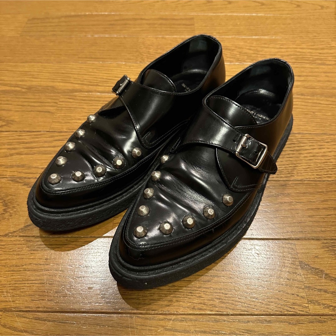 saint laurent 14AW creeper studs クリーパードレス/ビジネス